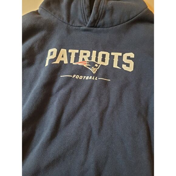Patriots NFL Pro Line‎ Fanatics Super Navy Blue Pullover Hoodie Youth XLarge - Picture 2 of 5